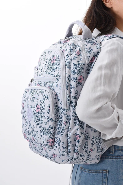 8861 Unisex Klınkır Maymunlu Günlük ve Okul Sırt Çantası ürün görseli 1