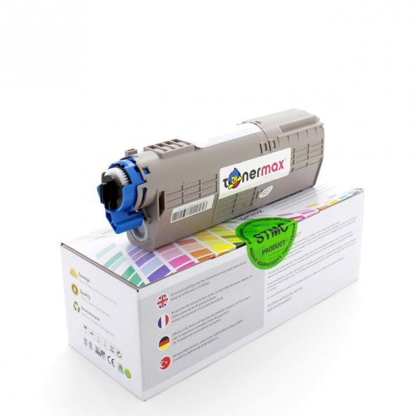 Oki MC573 Muadil Toner Mavi - Resim 9