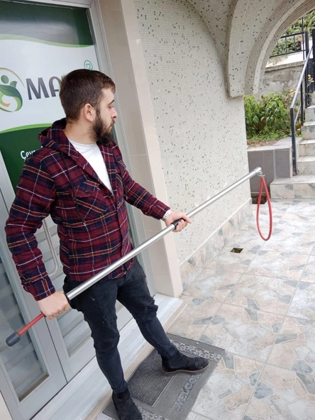 köpek yakalama aparatı 150 cm - Resim 2