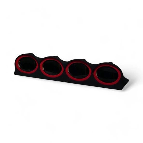 Universal Kırmızı Renkli Oval Halkalı Pandizot 4x69 cm ürün görseli 1