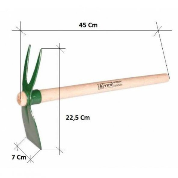 Yaparlar Çiçek Çapası Çatal Saplı Çapa - Resim 2