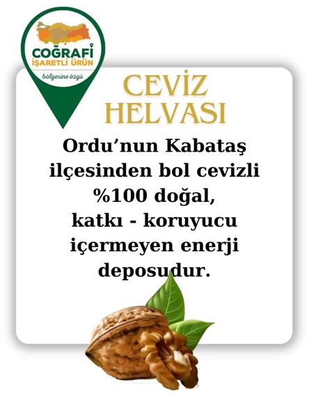 Kabataş Ceviz Helvası 1 KG - Resim 2