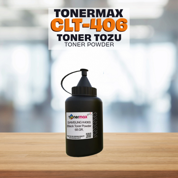 Samsung CLT-K406S Toner Tozu Siyah / CLP360 /CLP365 / CLX3300/ 3305/ C410/ C460 ürün görseli 1