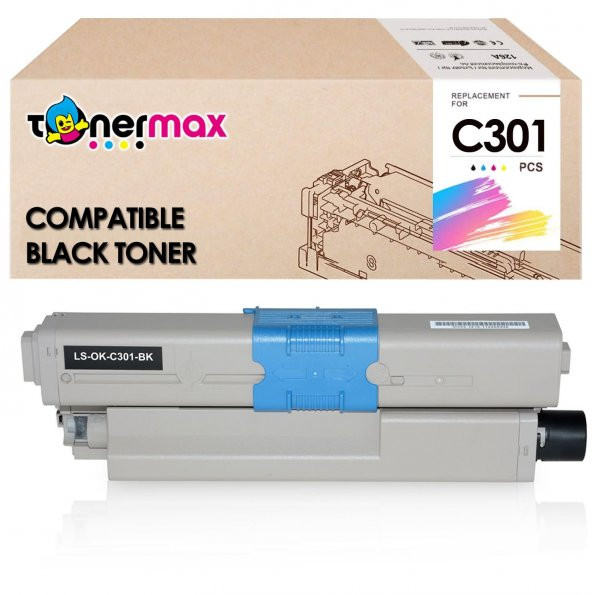 Oki C301 / C321 / MC342 44973544 Muadil Toner Siyah ürün görseli 1