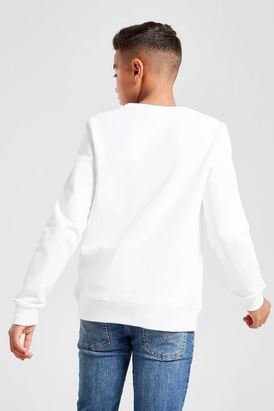Tulsa King Lettern Beyaz Çocuk 2ip Sweatshirt - Resim 3