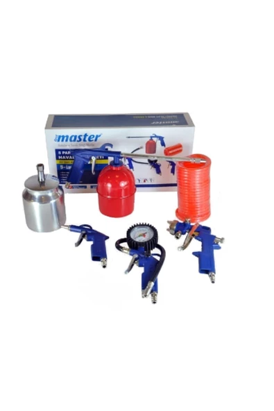 Master 5 Parça Havalı Alet Seti ürün görseli 1