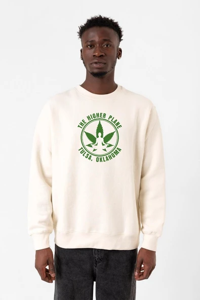 Tulsa King The Higher Plane Ekru Erkek 2ip Sweatshirt ürün görseli 1