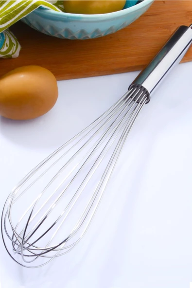 Metal Paslanmaz Çırpıcı 35 Cm ürün görseli 1