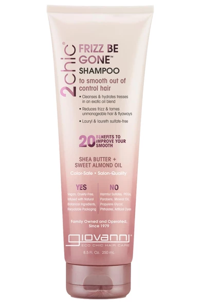 Giovanni 2chic Frizz Be Gone Kabarma Karşıtı Şampuan 250ML ürün görseli 1