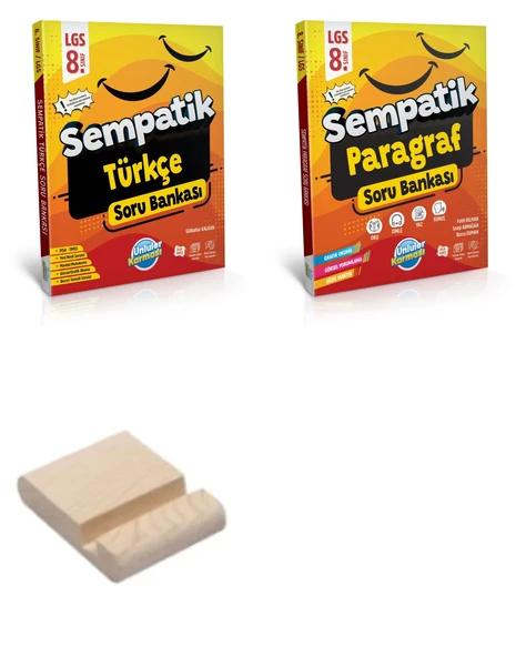 LGS 8.Sınıf Sempatik Türkçe ve Paragraf Soru Bankası ürün görseli 1