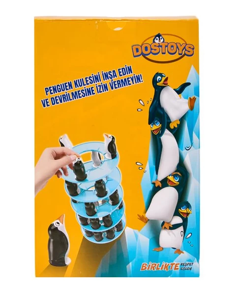 Dostoys Penguen Kulesi Kutu Oyunu ürün görseli 1