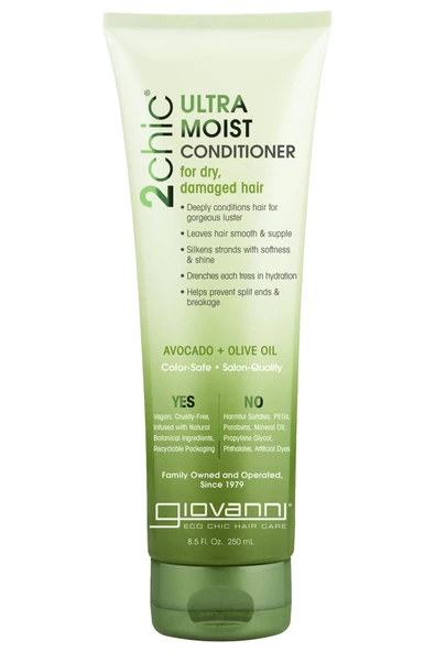 Giovanni 2chic Ultra Moist Nemlendirici Saç Kremi 250ML ürün görseli 1
