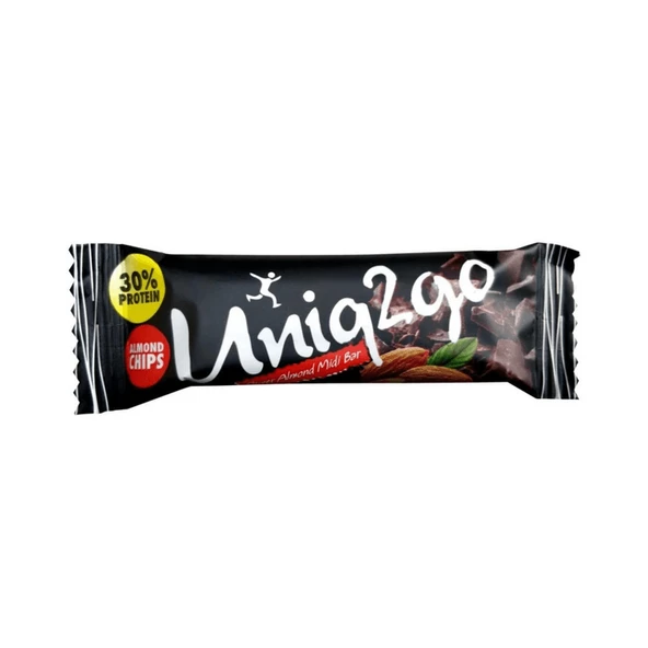 Uniq2go Power Midi 16lı Kutu + Light Midi 16lı Kutu %100 Naturel Proteinli Bar Toplam 32 Adet ürün görseli 1