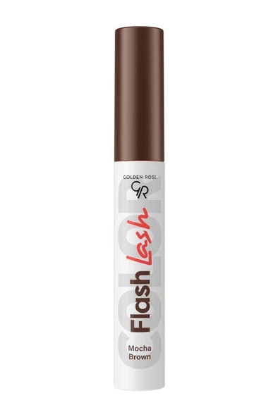 Golden Rose Flash Lash Colered Mascara No:08 Mocha Brown ürün görseli 1