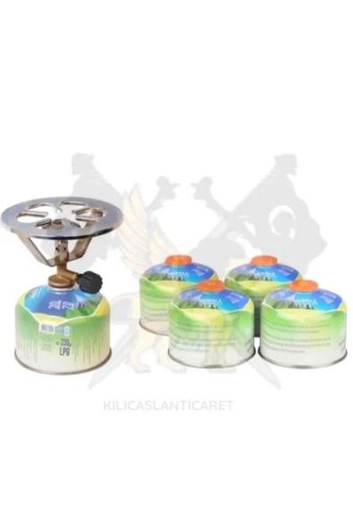 NURGAZ PERGAMON OCAK 4 ADET 230 GR KARTUŞLU ürün görseli 1