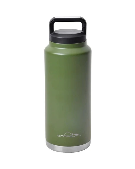 NURGAZ CAMPOUT ÇİFT KATMANLI TERMOS 1000 ML YEŞİL ürün görseli 1