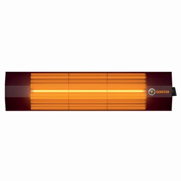 SUNSTAR HALOJEN SOBA İNFRARED ISITICI 1800W TERMOSTATLI ürün görseli 1