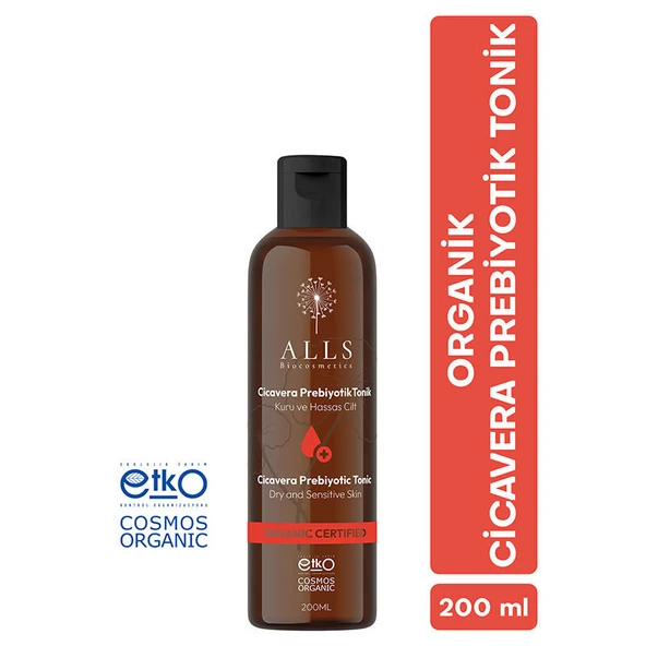 Alls Biocosmetics CicaVera Prebiyotik Tonik 200 ml ürün görseli 1
