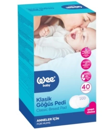 Wee Baby Klasik Göğüs Pedi (40 Lı Pk) (Wee132) ürün görseli 1