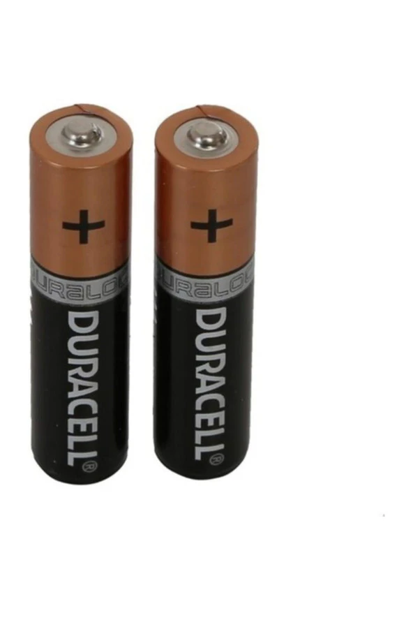 Duracell Alkalin İnce Kalem Pil (AAA) 20 Li  Kartelalı (10x2 Li) ürün görseli 1