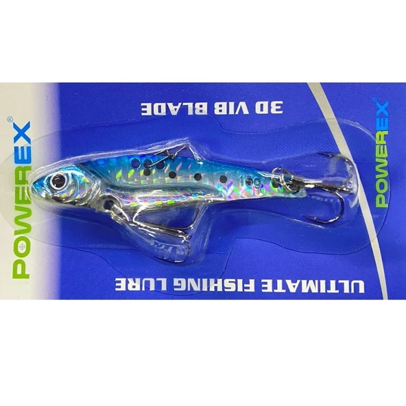 Powerex UFL Minnow Vib 7 cm 15 gr Suni Yem 6531 Vibrasyon Metal Sahte Balık Yemi ürün görseli 1