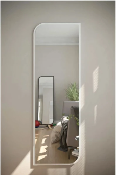 ant home Nice Boy Aynası 120x40 Konsol Aynası, Dresuar Aynası, Asimetrik Ayna ürün görseli 1