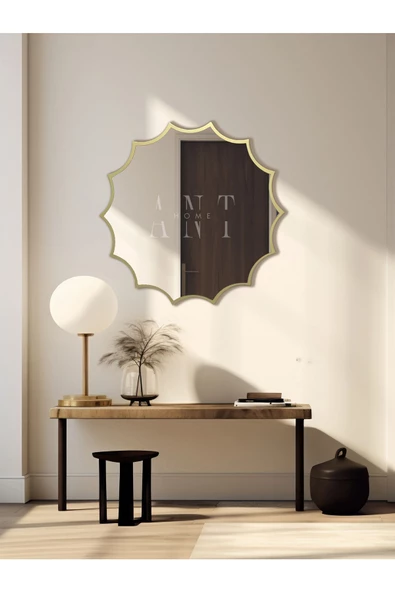 ant home Güneş Asimetrik Ayna, Duvar Aynası, Konsol Aynası, Holl Aynası ürün görseli 1