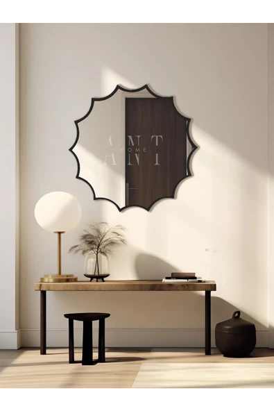 ant home Güneş Asimetrik Ayna, Duvar Aynası, Konsol Aynası, Holl Aynası ürün görseli 1
