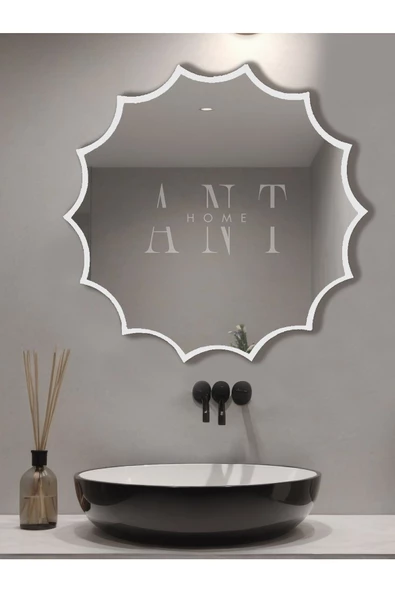 ant home Güneş Asimetrik Ayna, Duvar Aynası, Konsol Aynası, Holl Aynası ürün görseli 1