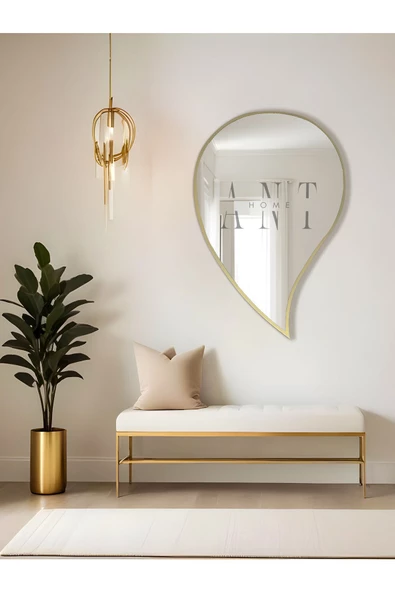 ant home Asimetrik Ayna, Duvar Aynası, Konsol Aynası, Holl Aynası ürün görseli 1