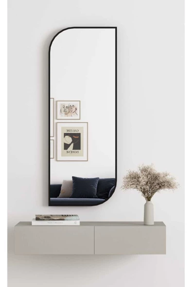 ant home Nice Boy Aynası 120x40 Konsol Aynası, Dresuar Aynası, Asimetrik Ayna ürün görseli 1