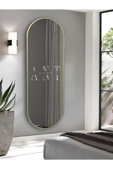 ant home Boy Aynası 180cm X 60 Cm Elips Ayna ürün görseli 1