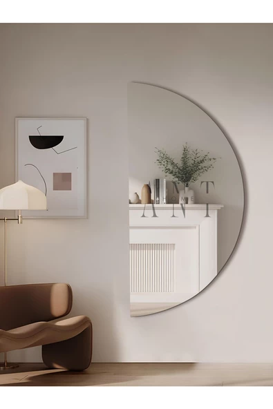 ant home 120 x 60 cm Model NES Dekoratif Ayna, Konsol Aynası, Hol Aynası, Dresuar Aynası ürün görseli 1