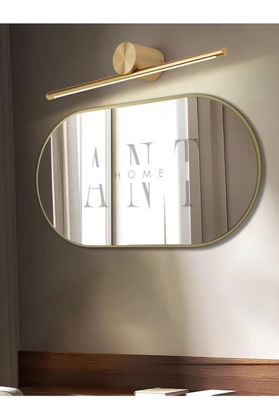 ant home Model Alfa Dekoratif Ayna Duvar Aynası Konsol Aynası Mdf Elips Ayna ürün görseli 1