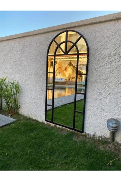 CG HOME Pencere Model Ayna Duvar Aynası Salon Aynası Dressuar Aynası ürün görseli 1