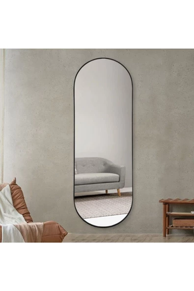 CG HOME Model Alfa Dekoratif Ayna Boy Aynası Mdf 180cm X 62 Cm Elips Ayna ürün görseli 1