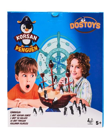 Dostoys Korsan Penguen Kutu Oyunu ürün görseli 1