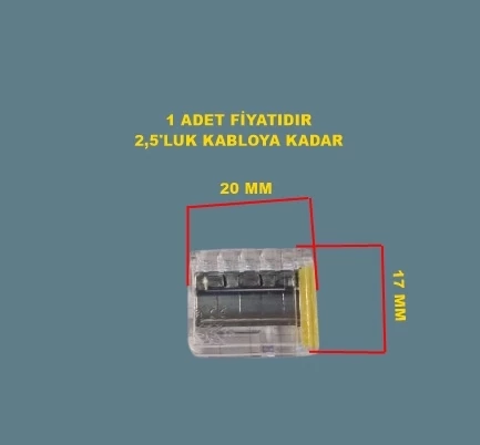 KLEMSAN BUK 2,5-5 BEŞLİ BUAT KLEMENSİ ürün görseli 1