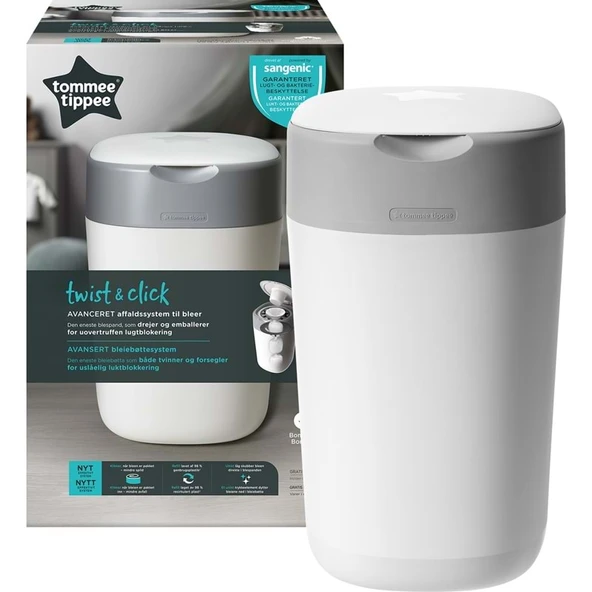Tommee Tippee Twist & Click Bebek Bezi Çöp Kovası Sistemi (Yeni) ürün görseli 1