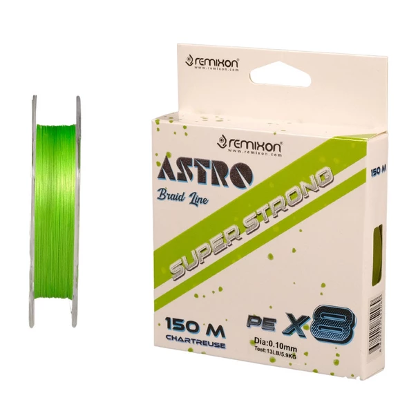 Remixon Astro 8B Chartreuse 150m İp Misina Kalınlık (mm) : 0,06mm ürün görseli 1