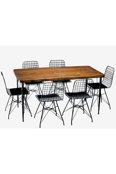 Sağıroğlu Ahşap Ahşap Çalışma Masası Kütük 80x160 ürün görseli 1