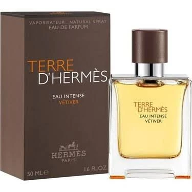 Hermes Terre D'Hermes Eau Intense Vetiver EDP 50 ml Erkek Parfüm ürün görseli 1