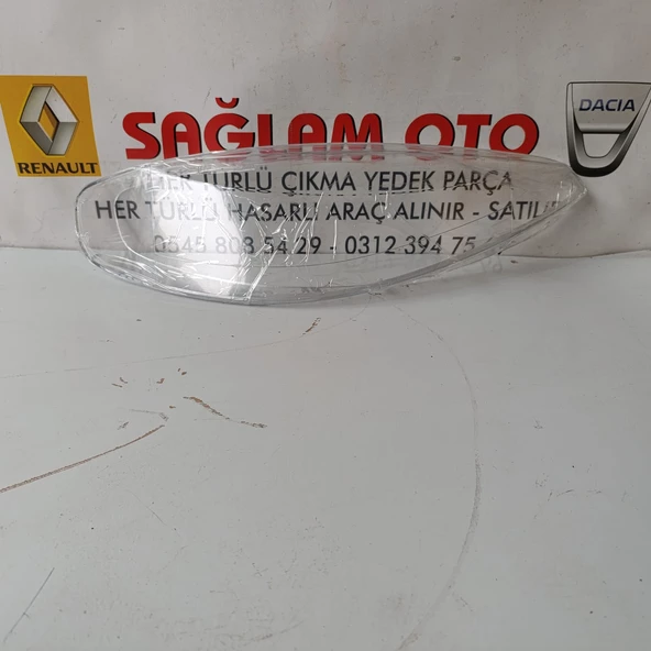 260600738R FLUENCE SOL FAR CAMI İTHAL SIFIR ürün görseli 1
