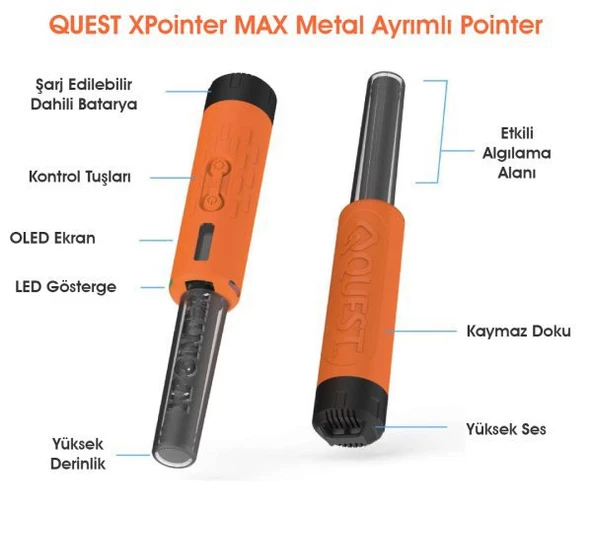 XPointer Max Ayrımlı Pinpointer - Resim 2