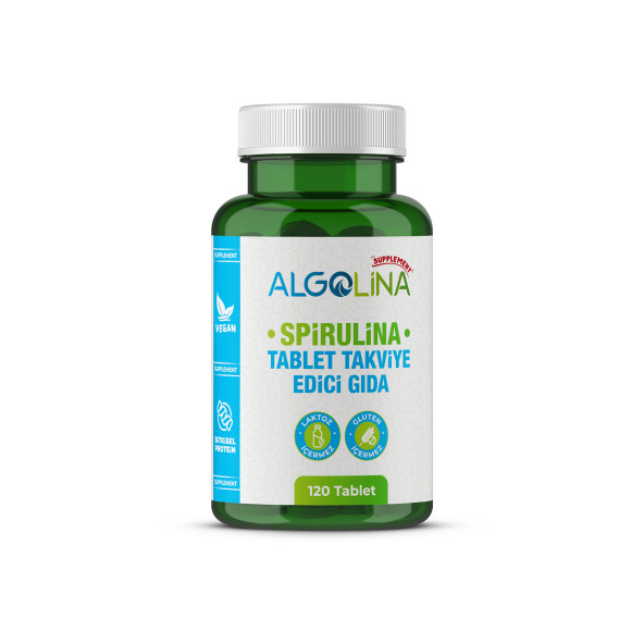 Algolina Spirulina Tablet 600 Mg - 120 Tablet ürün görseli 1