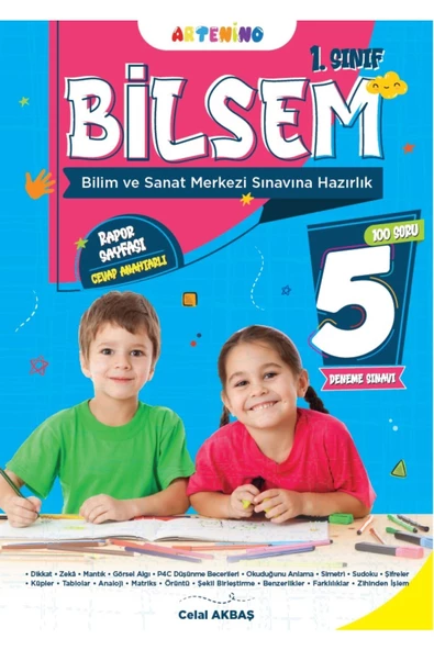 1. Sınıf 2025 Bilsem Sınavına Hazırlık 5’li Deneme Sınavı ürün görseli 1