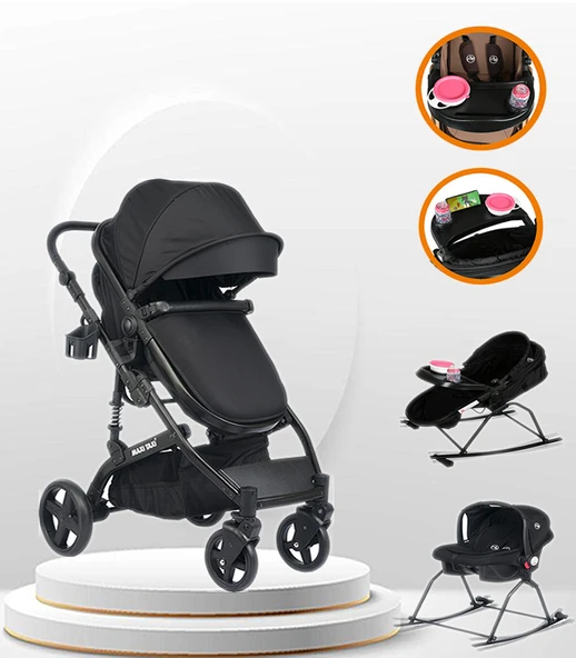 Maxi Taxi Fast Pro Completto 4 İN 1 Travel Sistem Bebek Arabası ürün görseli 1