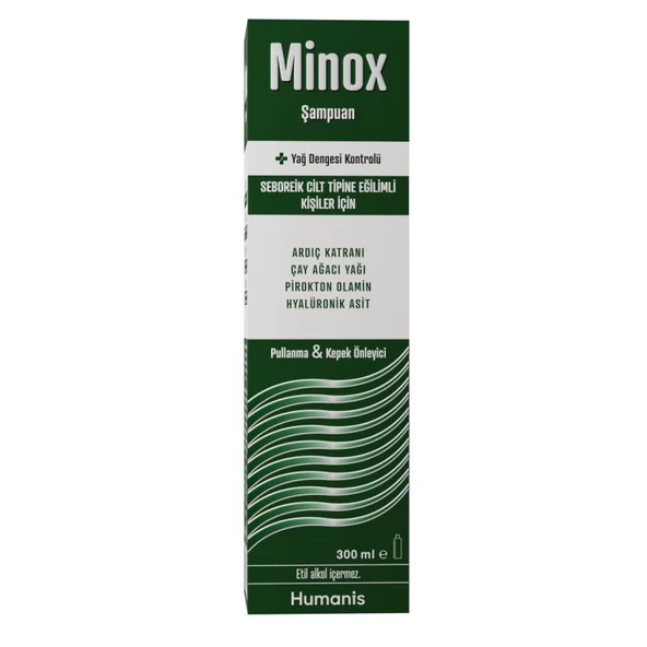 Minox Şampuan Seboreik Cilt Tipine Eğilimli 300 ml ürün görseli 1