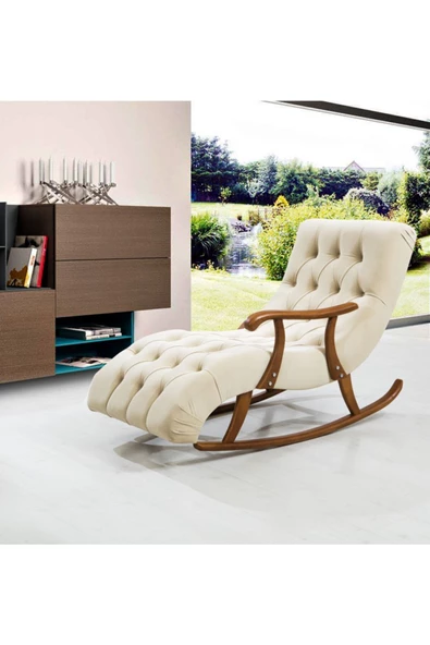 Onurdesign Lüx Dinlenme Sallanma Tv Balkon Salon Koltuğu Sallanır Koltuk ürün görseli 1