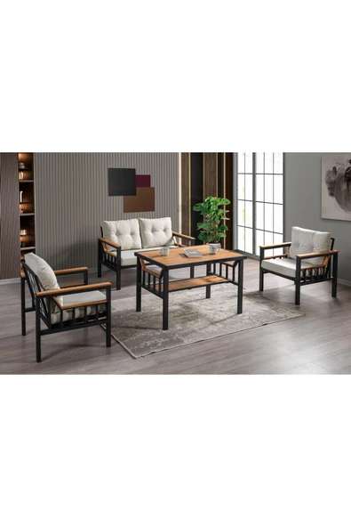 Onurdesign İnter Balkon Bahçe Çay Seti Takımı ürün görseli 1